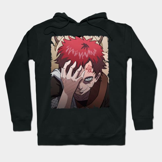 GAARA MERCH VTG Hoodie by xsmilexstd